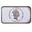 2012 Cook Islands 4 oz Silver Rectangle Colorized Dragon PF Set